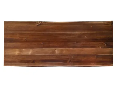 Tischplatte mit Waldkante aus Akazie Produktbild #1