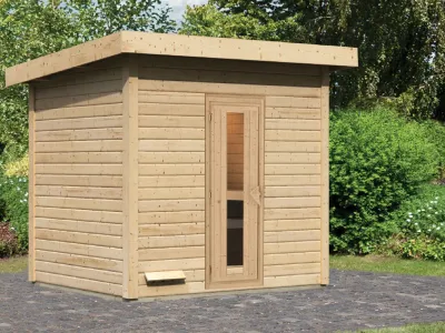 Saunahaus Hytti 3 naturbelassen Produktbild #8