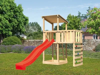 Spielturm Anna naturbelassen mit Varianten Produktbild #1