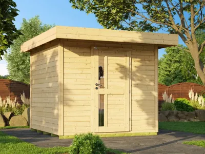 Gartenhaus Designhaus 172 Gr. 2 28 mm natur Produktbild #1