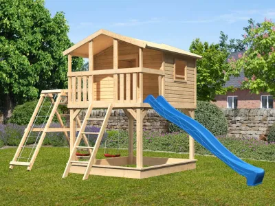 Stelzenhaus Benjamin SET naturbelassen Produktbild #1