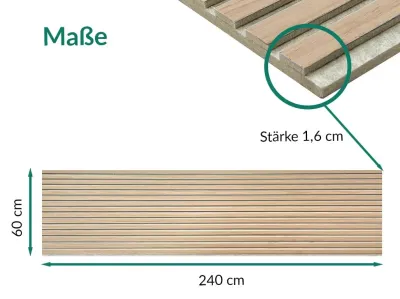 Akustikpaneele AURA Balance Oiled Oak Produktbild #6