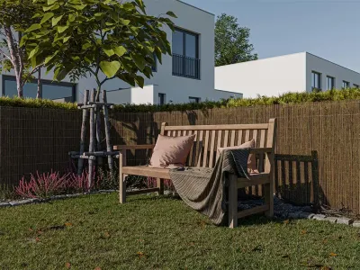 Sichtschutz Weidenmatte Premium Produktbild #5