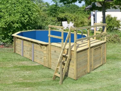 Holzpool 4 Set C naturbelassen Produktbild #9