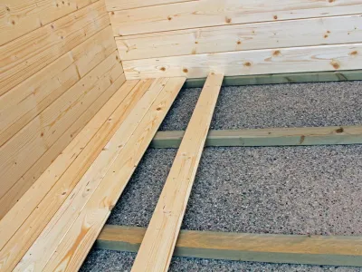 Fußbodenpaket 7,5 m² (5x 1,5 m²) für Gartenhäuser Produktbild #1