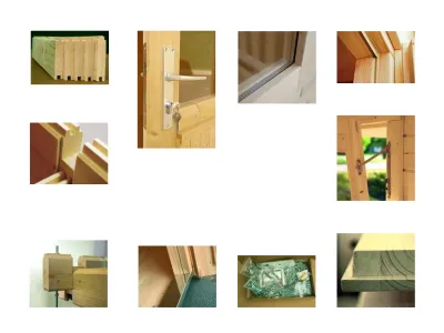 Gartenhaus Blockbohlenhaus Heidi 19,7 m² 70 mm naturbelassen Produktbild #4