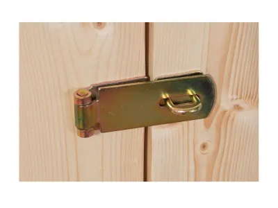 Gerätehaus Merseburg 4 14 mm naturbelassen inkl. 140 cm Anbau Produktbild #7