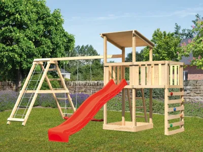 Spielturm Anna naturbelassen mit Varianten Produktbild #1