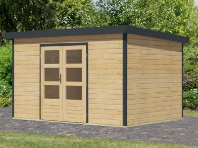 Gartenhaus Pluto 7 28 mm Produktbild #10