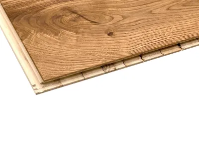 Parkett Eiche Wild Landhausdiele Gebürstet Produktbild #7