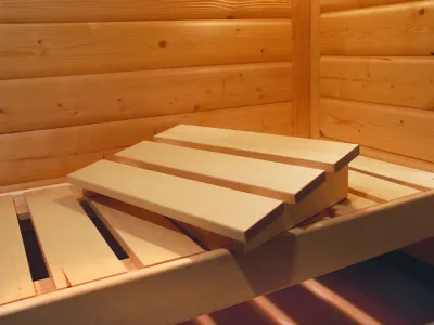 Elementsauna 68 mm Celine 1 SPARSET inkl. 9 kW Saunaofen mit int. Steuerung Produktbild #3