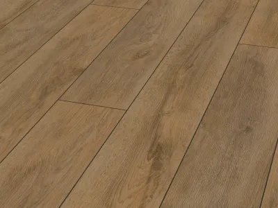 Laminatboden Robusto Premium Eiche Braun 4957 Landhausdiele Produktbild #1