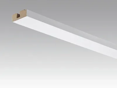 Vierkant-Deckenabschlussleiste weiß Hochglanz 4084 Produktbild #1