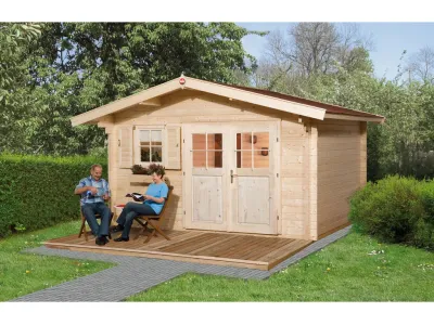 Gartenhaus 136 Gr. 2 45 mm naturbelassen Produktbild #1