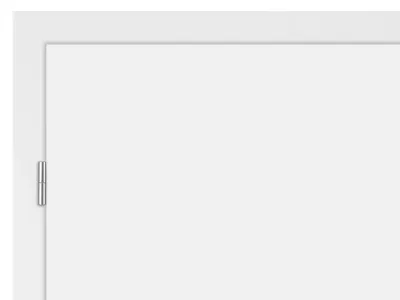 Türenset Elegance 04 Weißlack RAL 9003 - Türblatt, Zarge, Drückergarnitur Produktbild #2