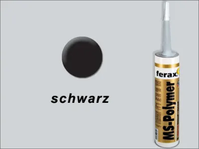 MS-Polymer - Spezialkleb- und Dichtstoff schwarz Produktbild #1