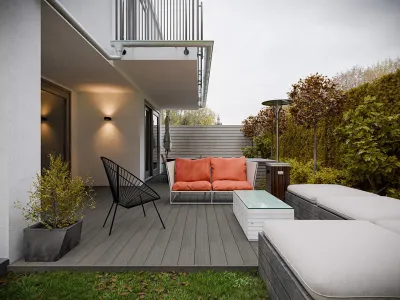Terrassendiele BPC Grau Produktbild #1
