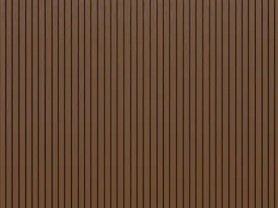 WPC 4-fach Rhombusprofil Teak co-extrudiert Produktbild #4