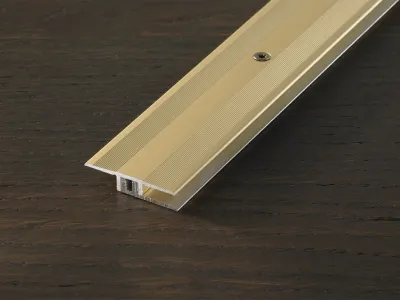 Übergangsprofil PROCOVER Designfloor Aluminium eloxiert Champagne Produktbild #1