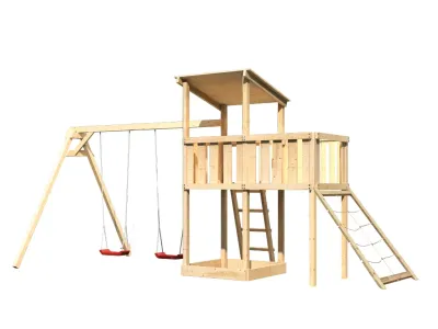 Spielturm Anna naturbelassen mit Varianten Produktbild #5