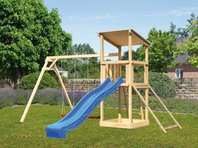 Spielturm Anna naturbelassen mit Varianten Produktbild #1