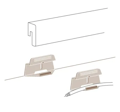 Sockelleisten-Clips für SL3 Produktbild #2
