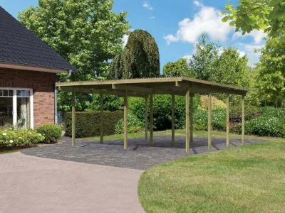 Carport Doppelcarport 2 ECO Produktbild #1