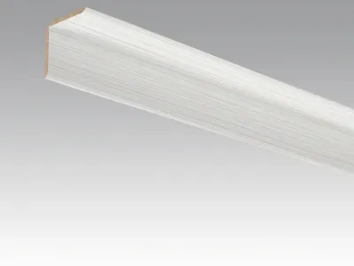 Wand- und Deckenleiste Streifer silber 4021 Dekor Produktbild #1