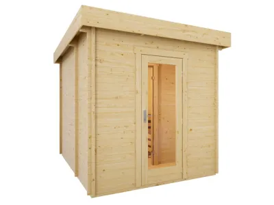 Saunahaus QuadraSpa Naturbelassen Produktbild #3