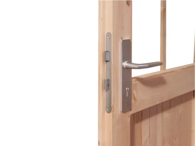 Gartenhaus Blockbohlenhaus Torgau 5 38 mm naturbelassen Produktbild #8