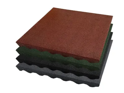 Fallschutzmatte 50x50 cm 43 mm stark Produktbild #2