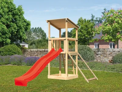 Spielturm Anna naturbelassen mit Varianten Produktbild #1