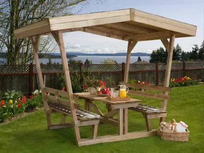 Gartenlaube Sitzlaube 662 KDI Produktbild #1