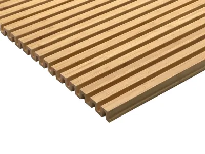 Wandverkleidung Bambus Rhombusoptik schmal für den Innenbereich Produktbild #4