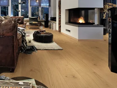 Parkett HD 400 Eiche lebhaft pure 8936 Landhausdiele Gebürstet Produktbild #2