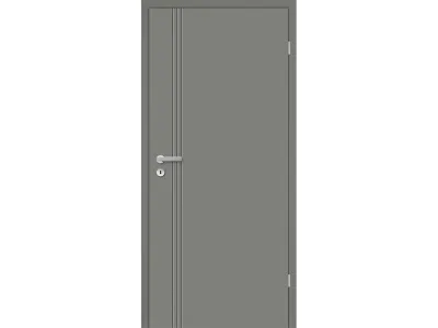 Wohnungseingangstür Mala 16 Lack Lavagrau RAL 7037 Produktbild #1