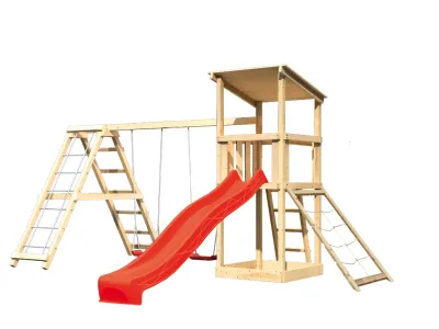 Spielturm Anna SET naturbelassen Produktbild #3