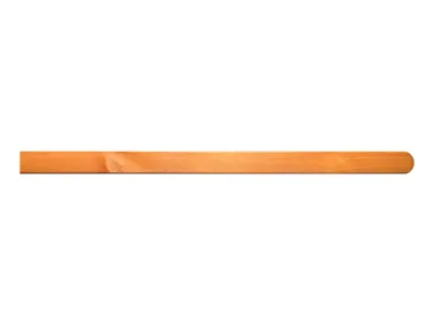 Pfosten Kiefer gehobelt honigfarben gerundeter Kopf lasiert 180 cm Produktbild #4