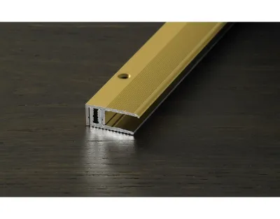 Abschlussprofil PROVARIO Universal Aluminium eloxiert Champagne Produktbild #1