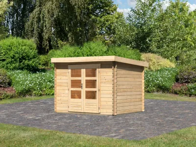 Gartenhaus Olaf 3 naturbelassen Produktbild #3