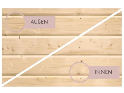 Fasssauna Asymmetrisch 3 naturbelassen Produktbild #12