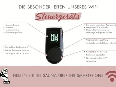 Elektronische Saunaofensteuerung Produktbild #3