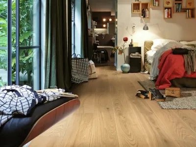 Parkett PD 400 Eiche lebhaft 9001 Landhausdiele Gebürstet Produktbild #2