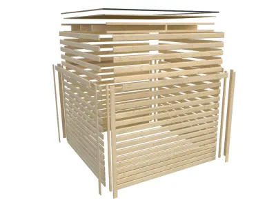 Gartenhaus Qubic 2  Produktbild #5