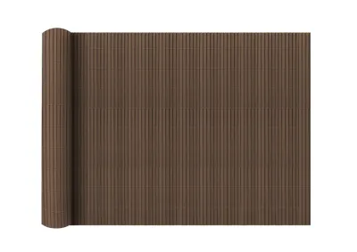 PVC-Sichtschutzzaun - Sichtschutzmatte Braun 300 x 120 cm Produktbild #2