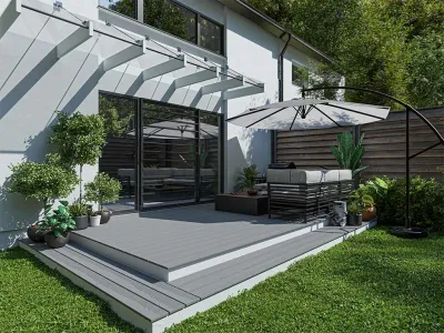 Terrassendiele WPC ProFi One Silver Ash Produktbild #2