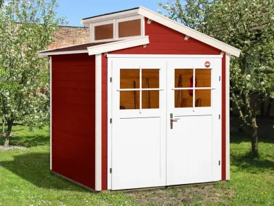 Gartenhaus 226 Gr. 1 21 mm schwedenrot Produktbild #1