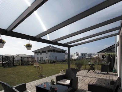 Terrassenüberdachung Genua Aluminium Produktbild #9