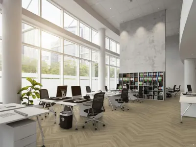 Vinylboden The Floor SPC Herringbone York Eiche P6002 Fischgrät Produktbild #8