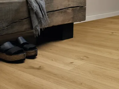 Parkett PD 400 Eiche authentic pure 9004 Landhausdiele Gebürstet Produktbild #3